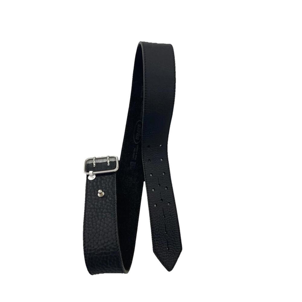 Brave Beltworks Wide Leather Belt Black‎ Men's 30 Leather H89